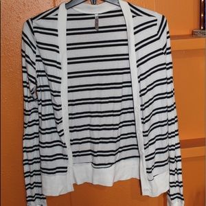 Striped women’s cardigan